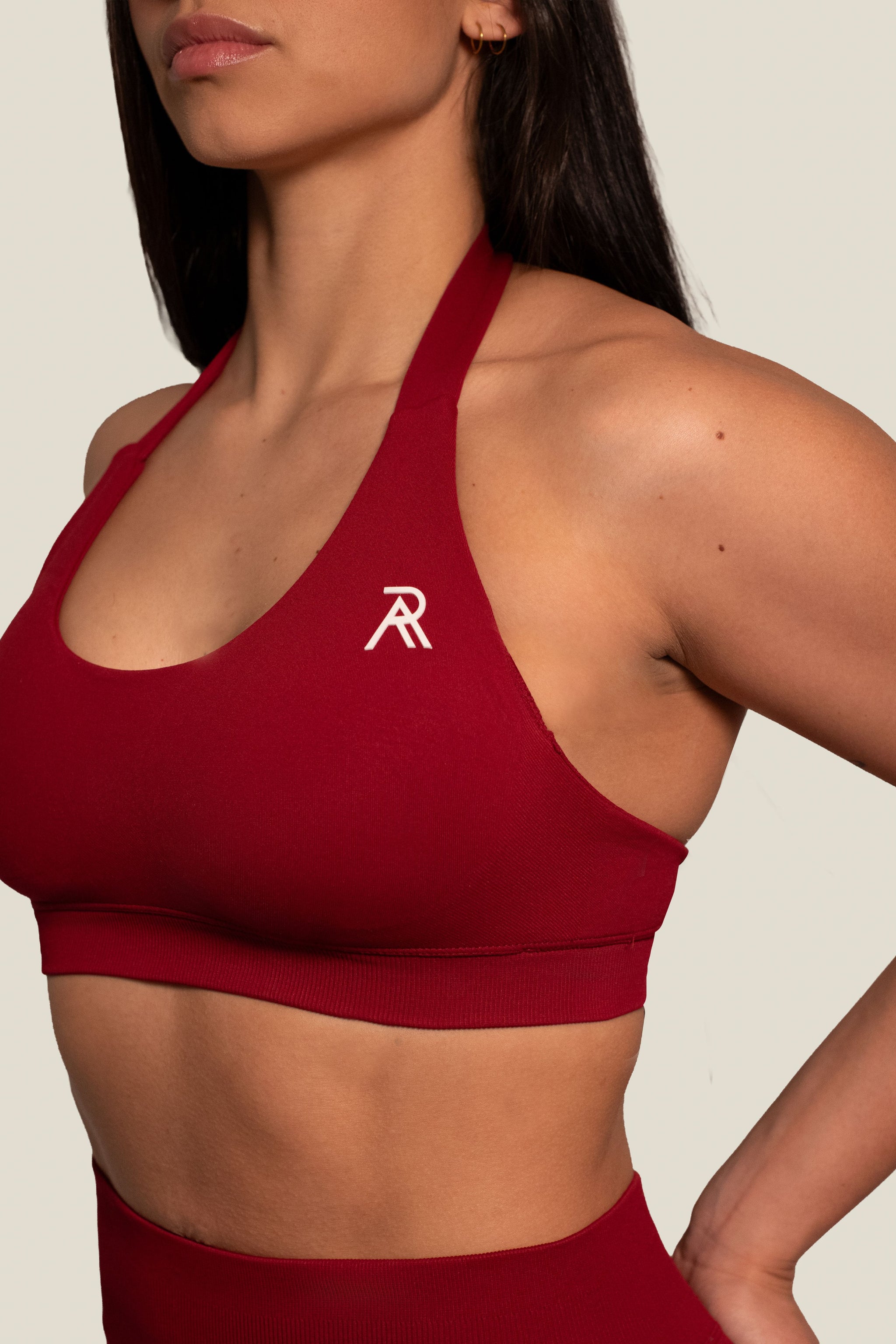 AURA SPORTS BRA - BURGUNDY