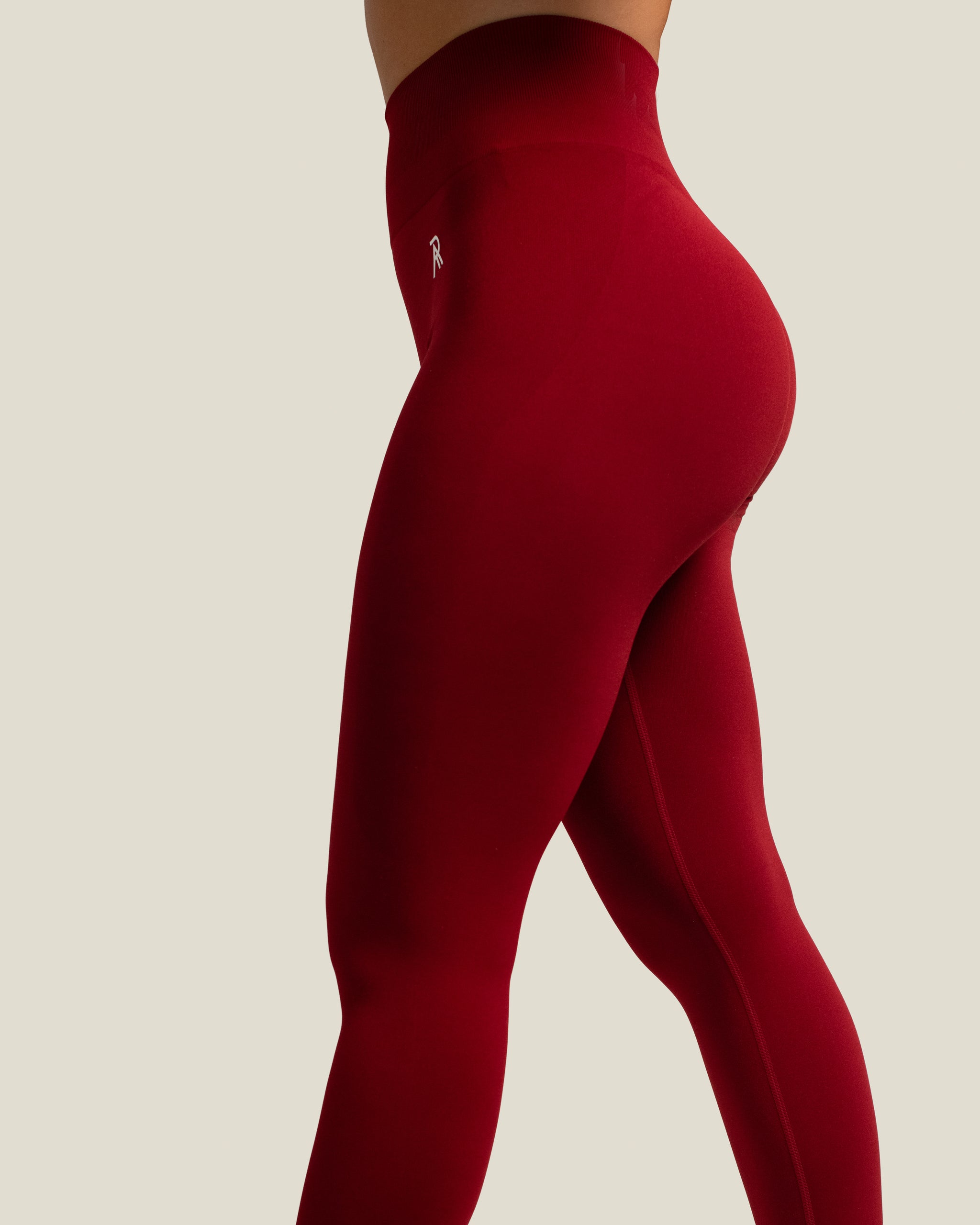 SIGNATURE SEAMLESS LEGGINGS - BURGUNDY