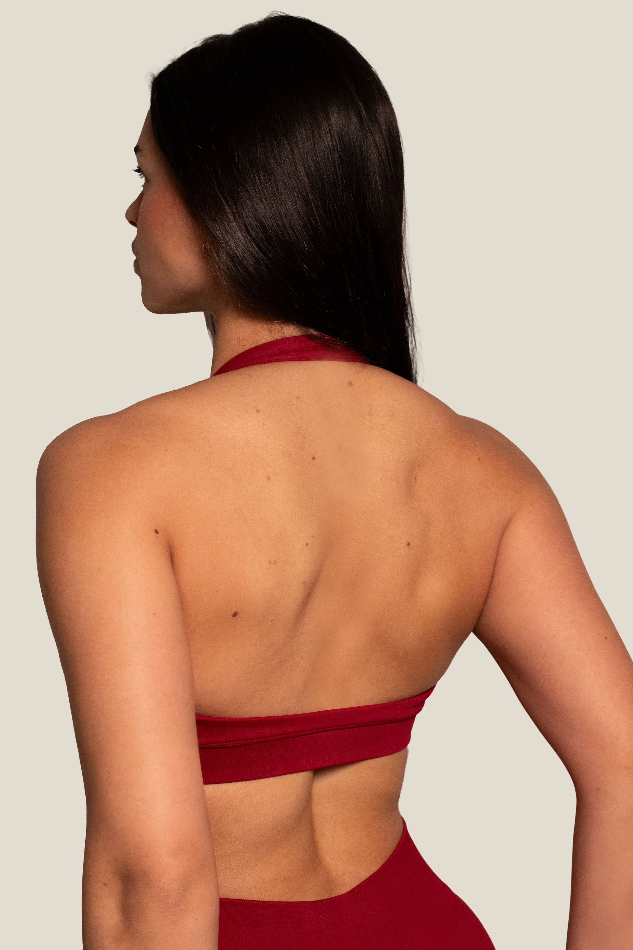 AURA SPORTS BRA - BURGUNDY