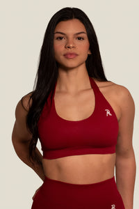 AURA SPORTS BRA - BURGUNDY