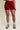 AURA SHORTS - BURGUNDY